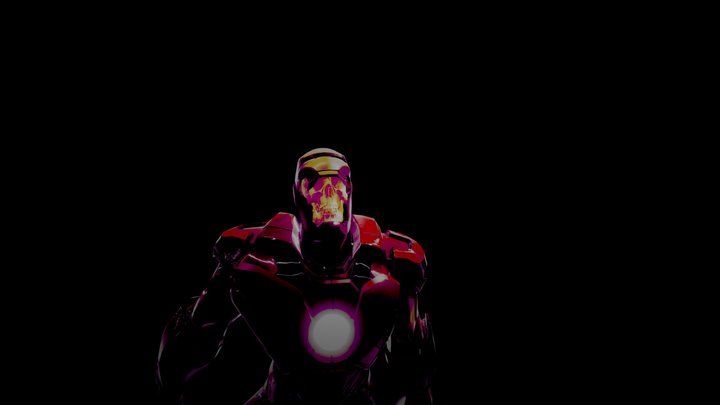 iron man 3D Model