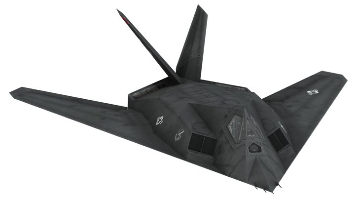 F-117 Nighthawk – Kostenloses 3D-Modell STL