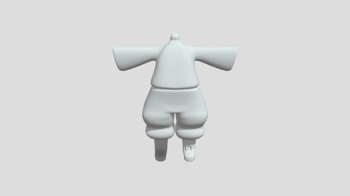 Personaje Mujer DISGRAF 8B 3D Model