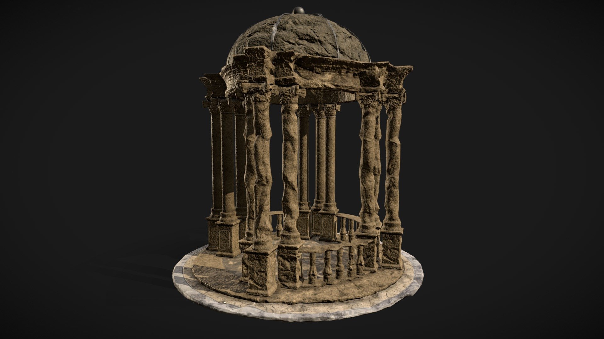 Damaged Gazebo