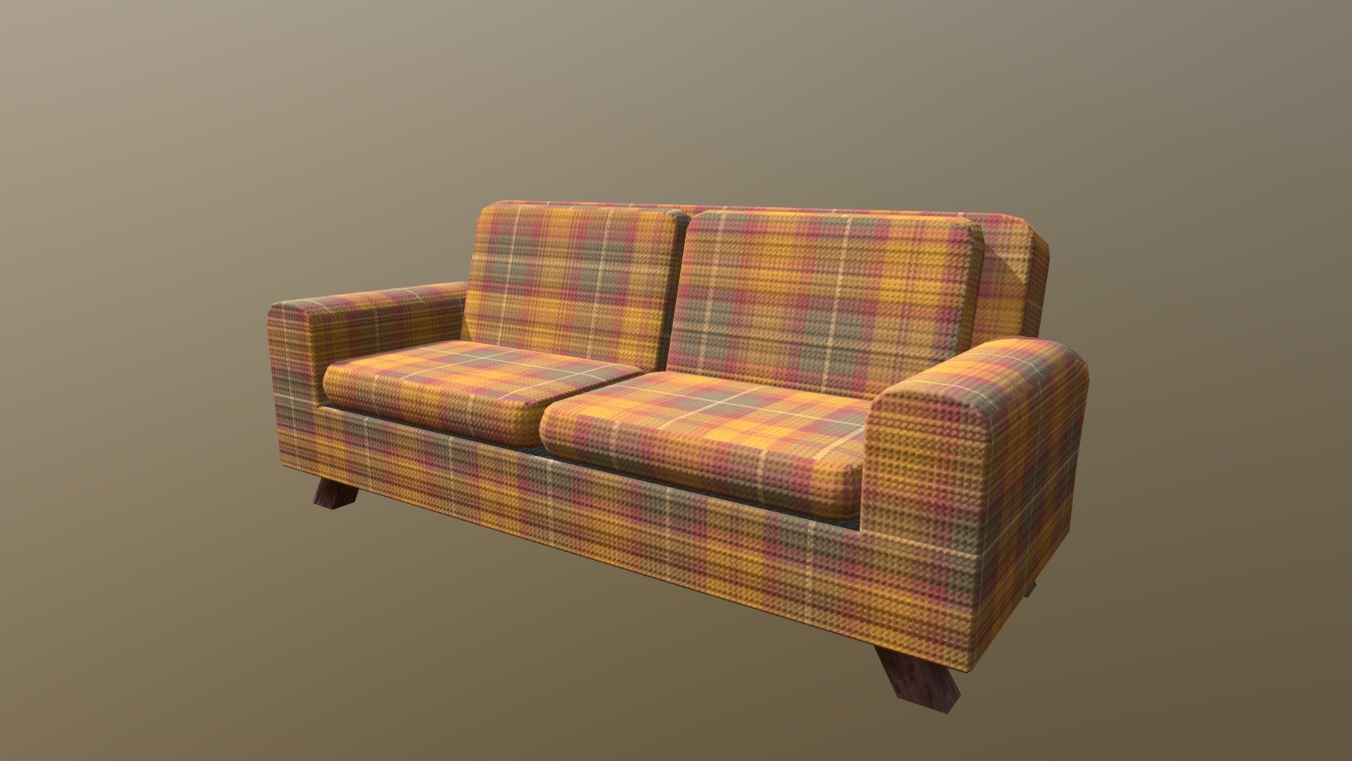 Old Reliable Couch — Sketchfab embed 3D viewer