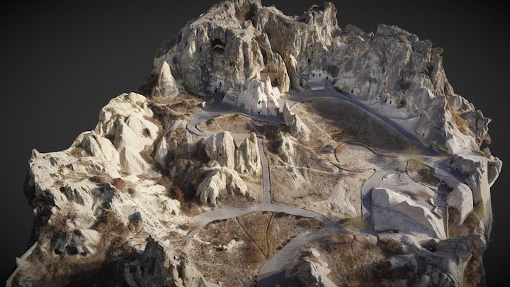 Göreme Açık Hava Müzesi / Kapadokya NEVŞEHİR 3D Model