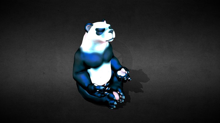 Pandaren Chanting 3D Model