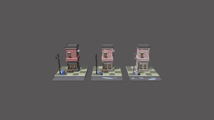 HW Damages 3D Model