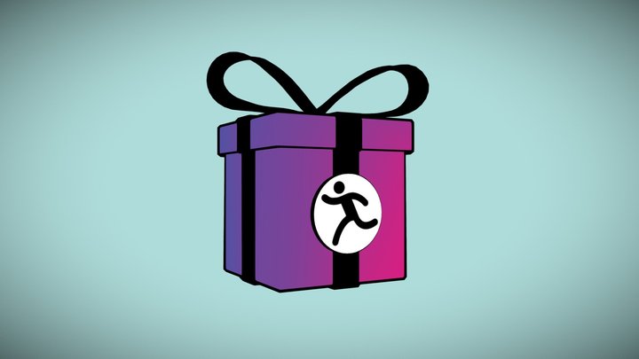Gift Box 2019 3D Model