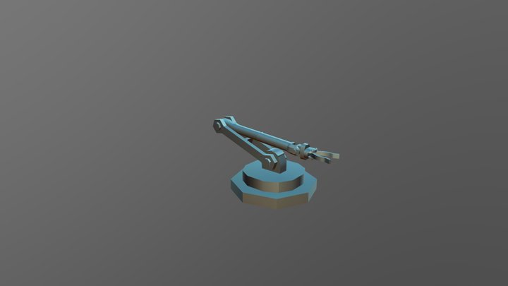 Austin Robot Arm Animation 3D Model