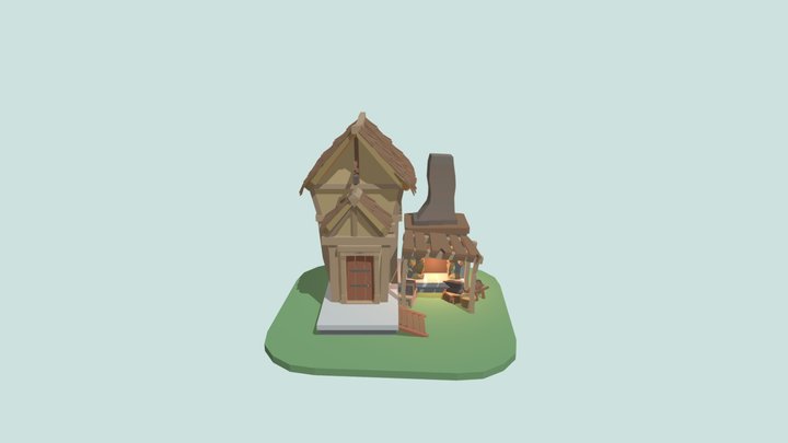 stylised_blacksmith 3D Model