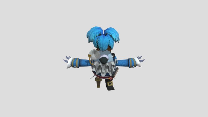 Little Big Planet 3 - El Jeff 3D Model