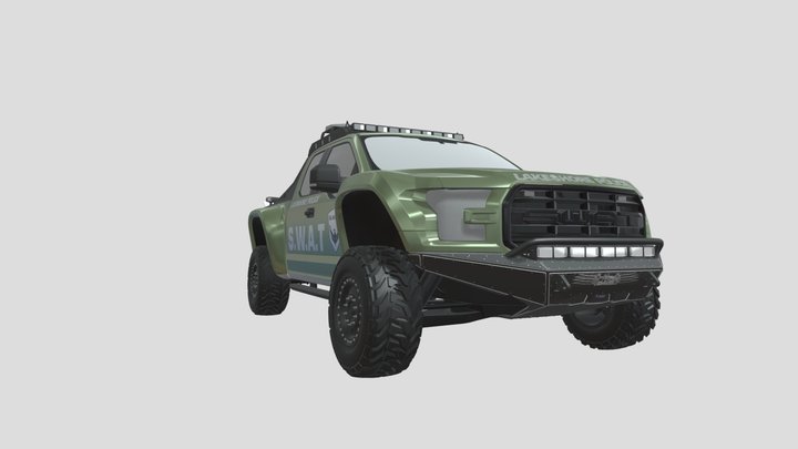 NFS UNBOUND HEAT 5 HEAVY UNIT RAPTOR SVT 3D Model