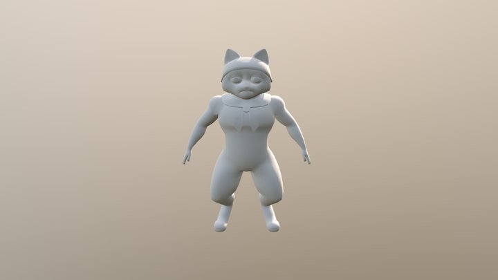 Meow Chef 3D Model