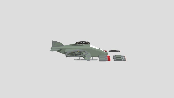 HAWK helicopter modular guns – Modelo 3D gratuito STL