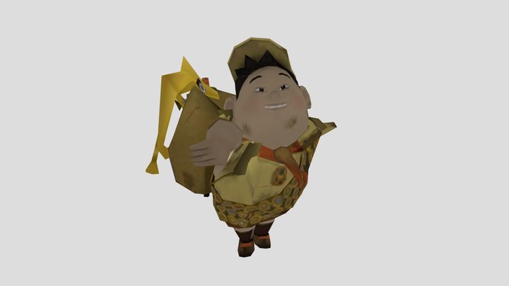 Russell Wii Doing Tootless Dancing – Modello 3D gratuito STL