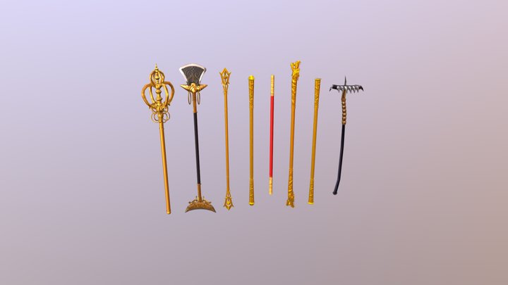 Weapon 3D Model