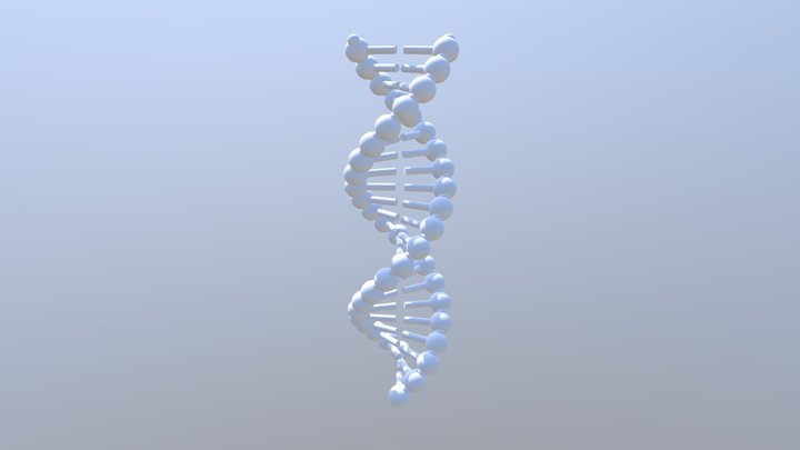 DNA VR Interactive Animation 3D Model