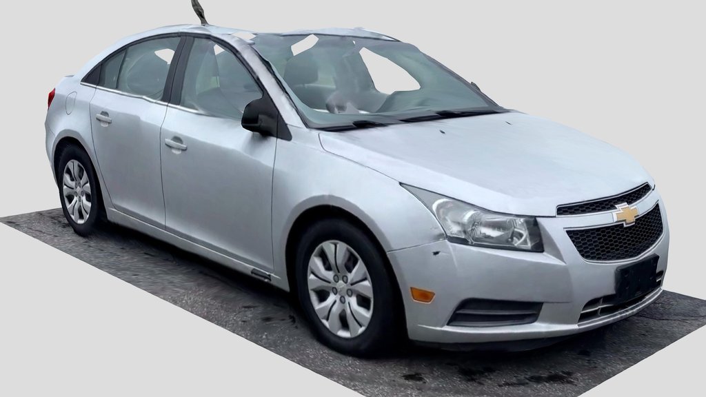 Photoscanned Chevrolet Cruze