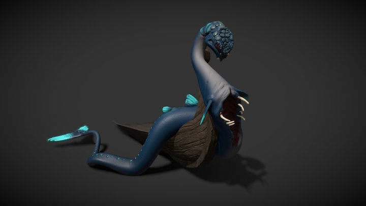 North Snake 3D Model