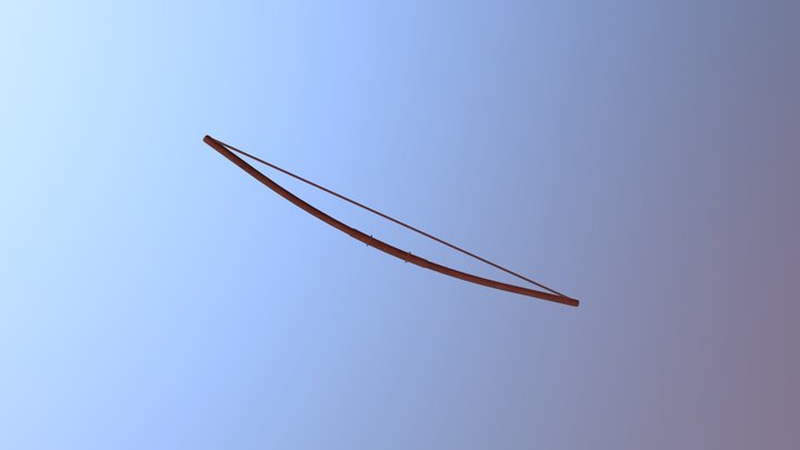 Hunting Bow 3D Model