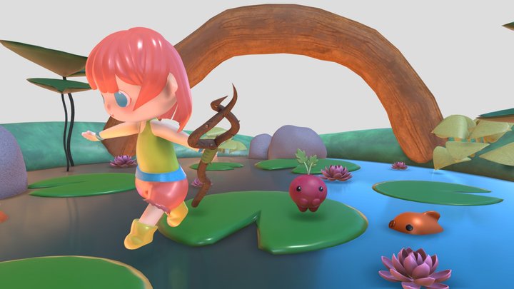 Diorama 3D Model