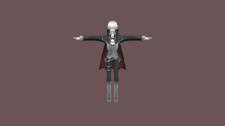 Male Character 3D Model