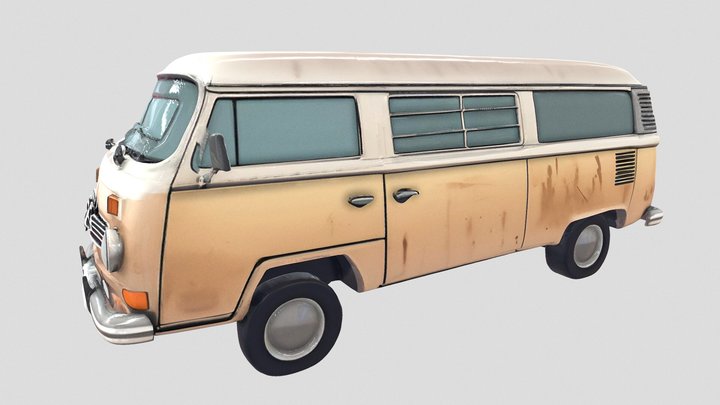 X-VW-Car-04 – Gratis 3D-model STL