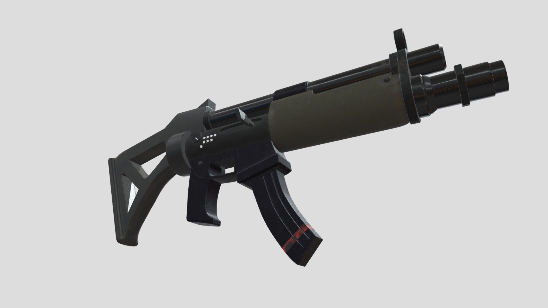 Fortnite Rare Submachine Gun - 3D model by arya7u7r [c9b3f82] - Sketchfab