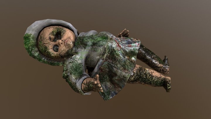Creepy Doll 3D Model