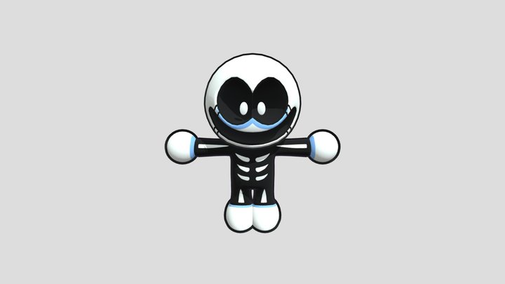 Fnf_vr_-_skid 3D Model