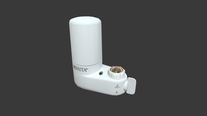 Brita Faucet Filter 3D Model