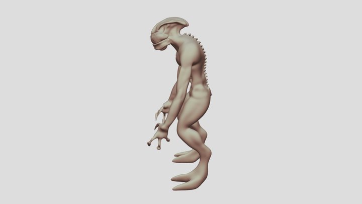 Monster 3D Model