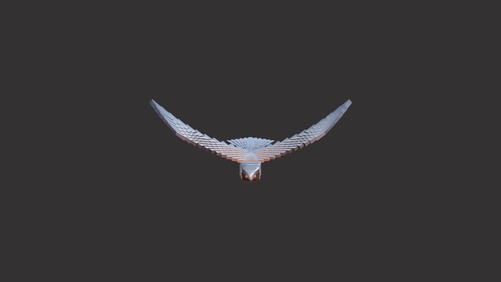 Birdof Prey Wings Up 3D Model