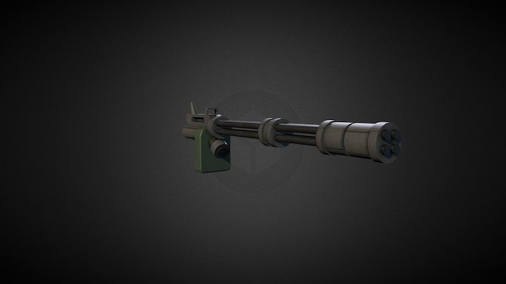 Mingun (my 3th gun) 3D Model