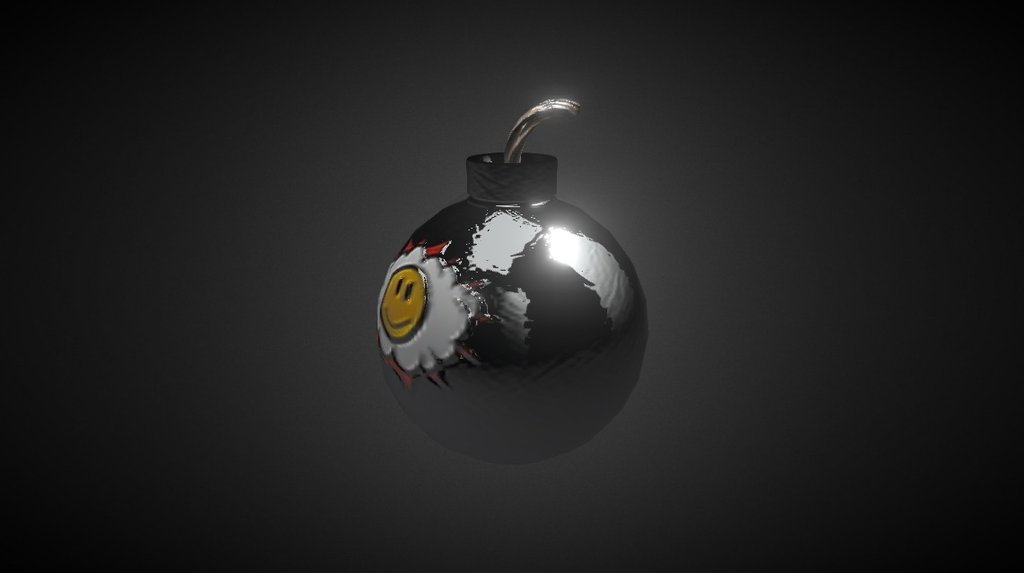 HoN Bomb Rune - 3D model by CJXander [c9b6a41] - Sketchfab