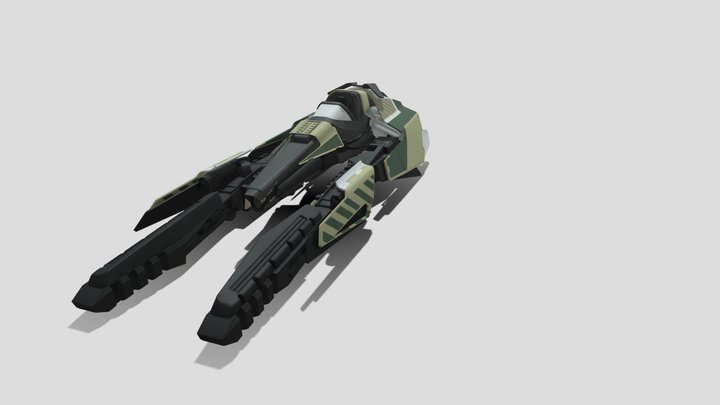 Triakis, WipEoutHD (W.I.P) 3D Model