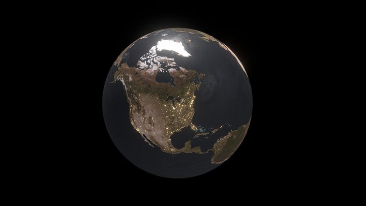 Earth 3D Model