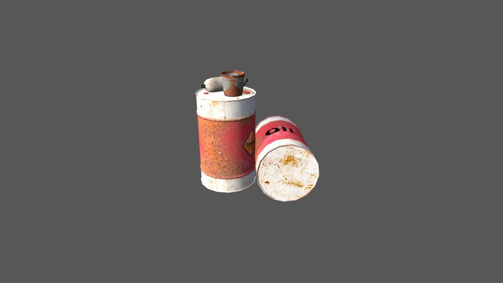 By The Ocean - 3 Simple props 3D Model