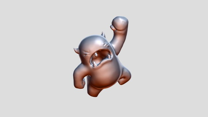 Melvin Sculpt Exercise 3D Model
