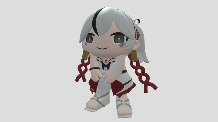 Wuthering Waves - Camellya (Mascot) 3D Model