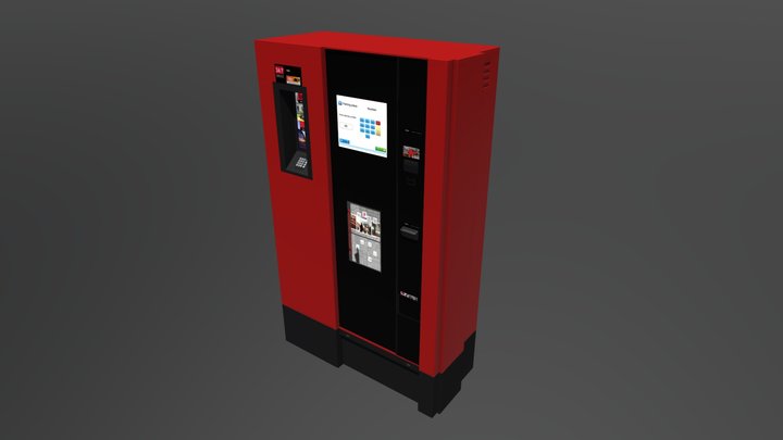 Parking machine 3D Model