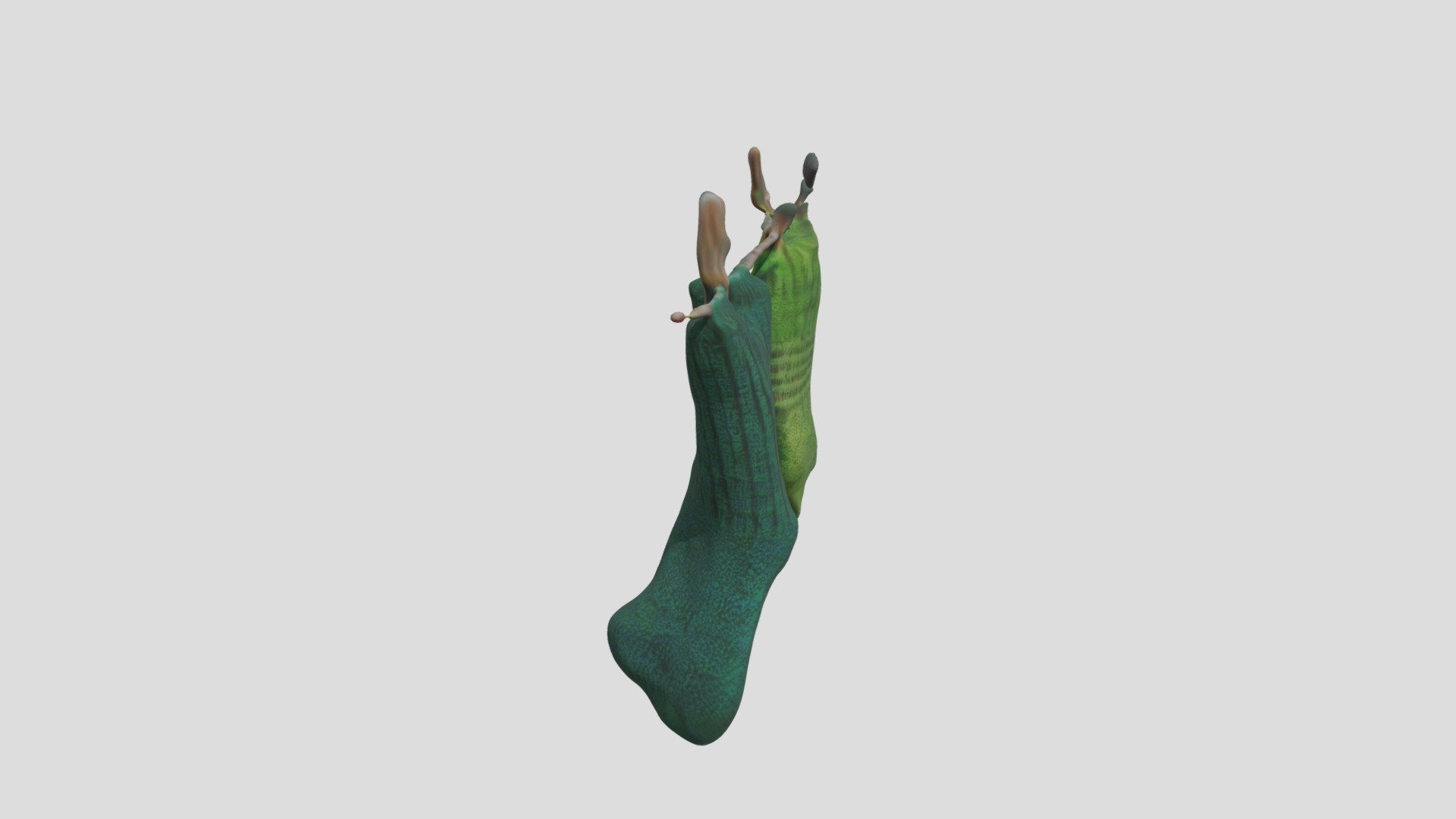 Green And Yellow Knitted Socks - Download Free 3D model by bauermaker ...