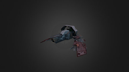 Spaceship 3D Model