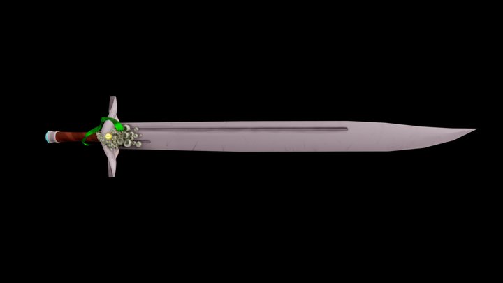 Fjord Falchion (Critical Role) 3D Model