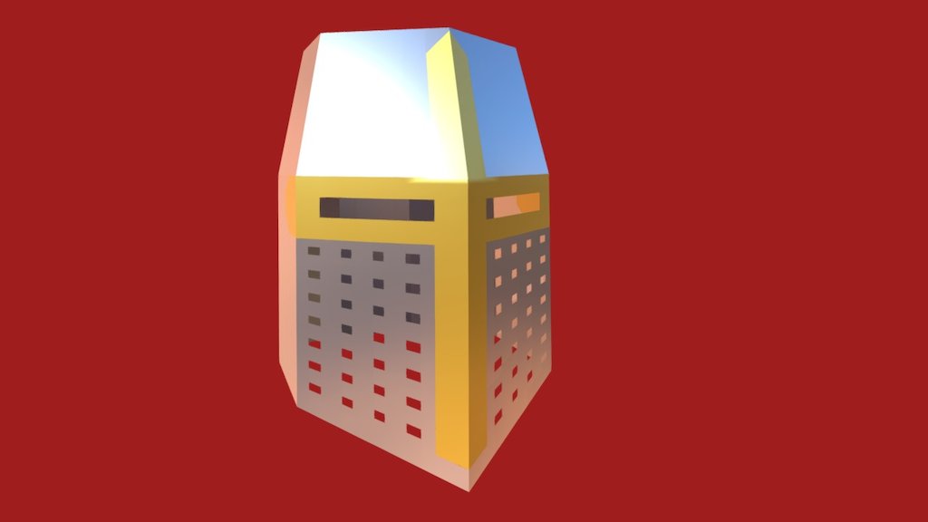 Crusader Great Helmet Low Poly