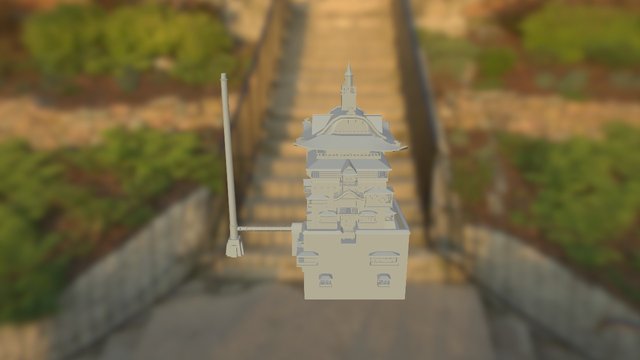 Arquitectura china 3D Model
