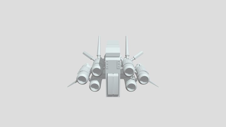 Spacecraft 3D Model