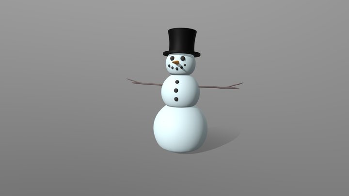 Snowman Demo_Miranda Greer 3D Model
