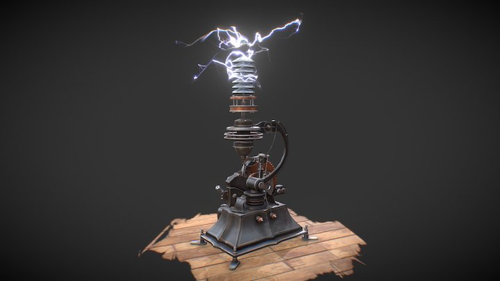 Ionic Inverter Shield Generator 3D Model