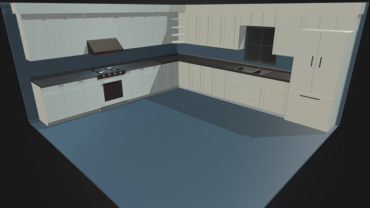 Kitchen Appliance Stand | 3D model