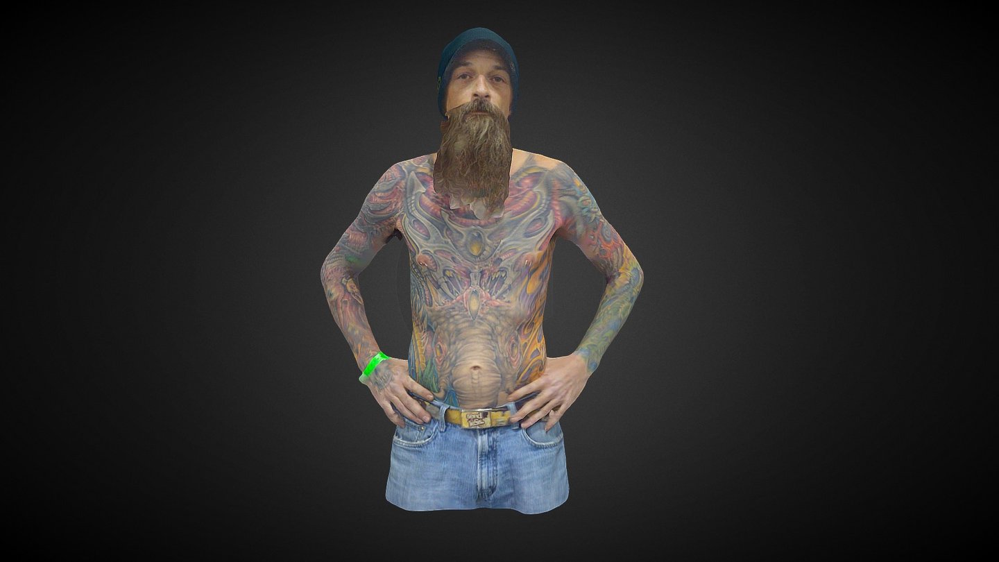 Brandon Chadwick — Sketchfab embed 3D viewer