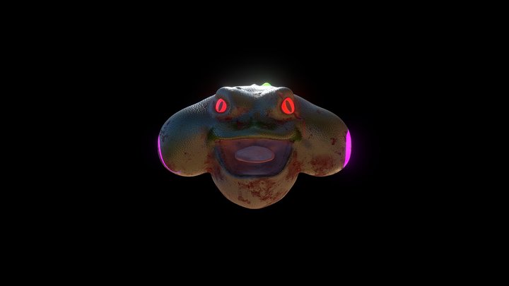 GD53 MOD1 A3 River Chick 3D Model