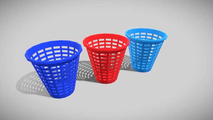 Trash basket 3D Model
